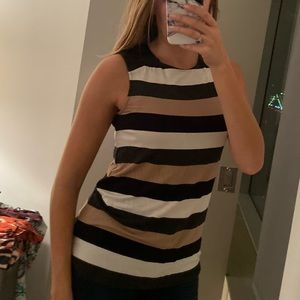 Vince Camuto Sleveless Stripe Top